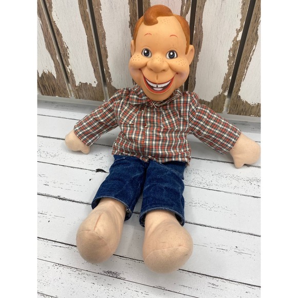 Vintage Applause Howdy Doody Plastic Head 1988 Puppet Doll 20” - Picture 5 of 8